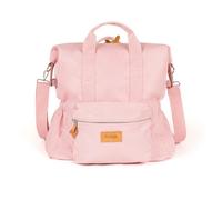 Nanan Zaino Mamma con Fasciatoio NYLON ROSA