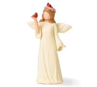 NANAOUS Statua di angelo custode, statuette di angelo da donna, statue in resina simpatia commemorativa commemorativa comfort paradiso regalo di Natale del Ringraziamento