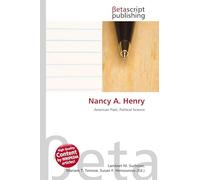 Nancy A. Henry: American Poet, Political Science