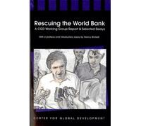 Nancy Birdsall Rescuing the World Bank (Tascabile)