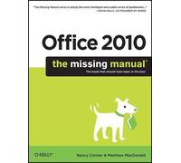 Nancy Conner Office 2010: The Missing Manual (Tascabile)