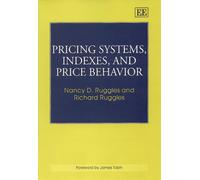 Nancy D. Ruggles Richard Pricing Systems, Indexes, and Price (Copertina rigida)