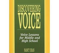 Nancy Dean Discovering Voice (Tascabile) Maupin House