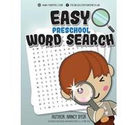 Nancy Dyer Easy Preschool Word Search (Tascabile)
