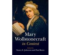 Nancy E. Johnson Mary Wollstonecraft in Context (Copertina rigida)