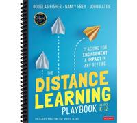 John Hattie Douglas Fisher Na The Distance Learning Playbook, Gra (Anello, filo)