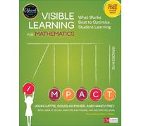Nancy Frey Linda M. Gojak Sara Delano Moore Visible Learning for M (Tascabile)