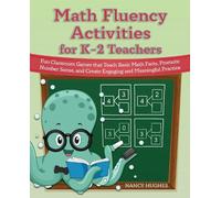 Nancy Hughes Math Fluency Activities for K-2 Teachers (Tascabile)