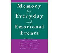 Nancy L. Stein Memory for Everyday and Emotional Events (Copertina rigida)
