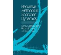 Nancy L. Stokey Robert E. Recursive Methods in Economic Dyn (Copertina rigida)