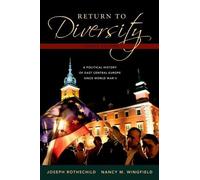 Nancy M. Wingfield Joseph Rothschild Return to Diversity (Tascabile)