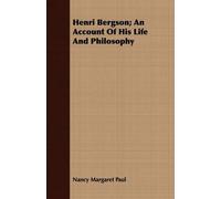 Nancy Margaret Paul Henri Bergson (Tascabile)