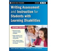 Nancy Mather Rhia R Writing Assessment and Instruction for Students (Tascabile)