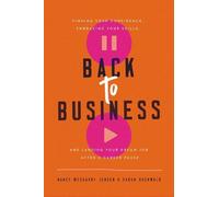 Nancy McSharry Jensen Sarah Duenwald Back to Business (Copertina rigida)