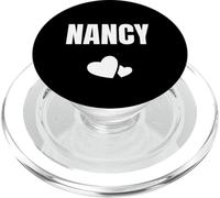 Nancy Nome Compleanno Carino Cuore PopSockets PopGrip per MagSafe
