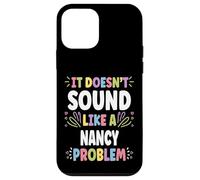 NANCY Personalized Women's Gift Custom NANCY Custodia per iPhone 12 mini