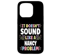 NANCY Personalized Women's Gift Custom NANCY Custodia per iPhone 15 Pro