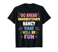 Nancy Personalized Women's Gift Custom Nancy Maglietta