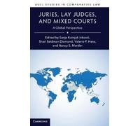 Nancy S. Marder Juries, Lay Judges, and Mixed Courts (Copertina rigida)