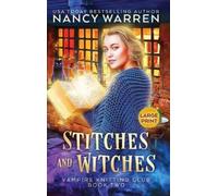 Nancy Warren Stitches and Witches (Large Print) (Copertina rigida)