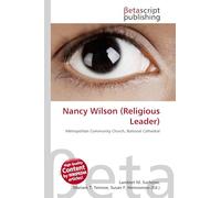 Nancy Wilson (Religious Leader): Metropolitan Community Church, National Cathedral