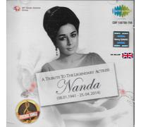 Nanda - un Omaggio A The Legendary Actress - Nuovo Bollywood Sare Gama 2CDs Set