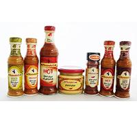 Nandos Peri Peri - Hot marinata, Perinaise, Peri Peri Chip Sprinkles, Lemon & Herb (Mild), Medium, Hot Hot Sauce ed Extra.