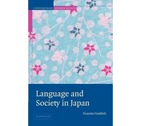 Nanette Gottlieb Language and Society in Japan (Tascabile)