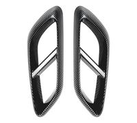 NANGAEBPPW 2 Pezzi/set Per Mercedes Per Benz Classe E W214 E260 E300 AMG Dal 2024 In Poi Terminali Di Scarico Posteriori Doppi In Acciaio Inox Nero Lucido(Trama in fibra di carbonio)