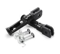 NANGAEBPPW Adattatori Pedane Anteriori Per YAMAHA YZFR6 YZFR6S YZFR1 YZFR1M YZFR1S R6 R1 Accessori Moto Pedana Pedali(NERO)