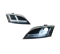NANGAEBPPW Lampada Frontale Per TT 2006-2010 2011 2012 2013 2014 Gruppo Ottico Luci Diurne A LED Fari Con Di Segnalazione Dinamica(Guidatore mancino,Without AFS)