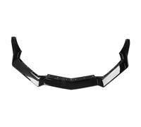 NANGAEBPPW Paraurti Anteriore Auto Spoiler Lip Splitter Per Chevrolet Per Corvette C8 2 Porte Z51 Per Stingray STG 3 2020-2024(Nero lucido)