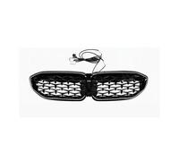 NANGAEBPPW PER 3 Series G20 G21 330i 2019-2022 Griglia Anteriore Radiatore Sportiva Paraurti Superiore Calandra A Rete Con Luce(Honeycomb BALCK)