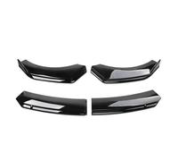 NANGAEBPPW Per A5 S5 A4 A6 A7 2012 2013 2014 2015 2016 Auto Paraurti Anteriore Labbro Spoiler Splitter Kit Carrozzeria Messa Punto Diffusore(Nero lucido)