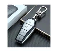 NANGAEBPPW Per BYD Per Song Plus Per Atto 3 Per Han EV Per Tang DM Qin Per Seal Per Dolphin TPU Supporto Portachiavi Custodia Chiave Auto(Argento,IMPOSTATO)