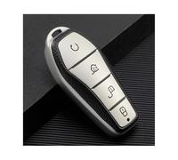 NANGAEBPPW Per BYD Per Song Plus Per Atto 3 Per Han EV Per Tang DM Qin Per Seal Per Dolphin TPU Supporto Portachiavi Custodia Chiave Auto(Argento,Single)