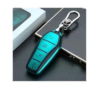 NANGAEBPPW Per BYD Per Song Plus Per Atto 3 Per Han EV Per Tang DM Qin Per Seal Per Dolphin TPU Supporto Portachiavi Custodia Chiave Auto(Verde,IMPOSTATO)