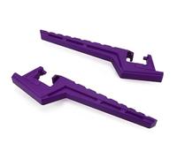 NANGAEBPPW Per CR 80 85 125 250 500R CRF 110R 150R 250R 450R Tutti gli Anni Estensioni Poggiapiedi Passeggero Accessori Moto(Viola)