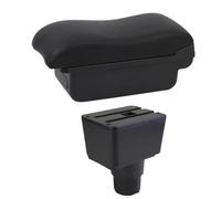 NANGAEBPPW Per F&ord Per Ecosport 2018 2019 2020 2021 Bracciolo Pelle Bracciolo Console Centrale Stoccaggio Interfaccia USB(B2 Linea Nera)