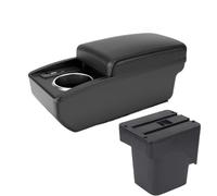 NANGAEBPPW Per F&ord Per Focus 2 Mk2 2005 2006 2007 2008 2009 2010 2011 Portabevande Vanosch Console Centrale Doppio Strato(B2 Linea nera 6USB)