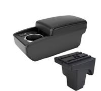NANGAEBPPW Per F&ord Per FOCUS 3 Scatola Bracciolo Per F&ord Per Focus III MK3 Scatola Di Immagazzinaggio Bracciolo Auto(B2 Linea nera 6USB)