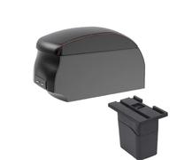 NANGAEBPPW Per Holden Per Cruze Scatola Bracciolo Auto Scatola Di Archiviazione Bracciolo Parti Di Retrofit Dettagli Interni Accessori Auto(A1 Black leather)