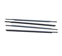 NANGAEBPPW Per Mitsubishi Per Outlander 2007-2012 4 Pezzi Guarnizione Di Modanatura Porta Per Finestrino Laterale Esterno Auto