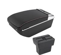 NANGAEBPPW Per N&issan Per Note E-Power 2016 2017-2022 Per Note Scatola Di Archiviazione Centrale Interni Accessori Auto Retrofit(A1 Nero rosso 7USB)