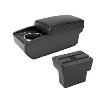 NANGAEBPPW Per N&issan Per Note E-Power Scatola Bracciolo Per N&issan Per Note 2016-2022 Scatola Di Archiviazione Centrale(B2 Linea nera 6USB)