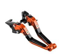 NANGAEBPPW Per SUZUKI GSF650 Per BANDIT 2007 GSF1250 Per BANDIT 2007-2015 Accessori Moto Leve Freno E Frizione(Orange Black)