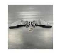 NANGAEBPPW Per Yamaha YZF R1 R3 R6 R15 R25 R125 Per T-MAX530 Universale Moto Spoiler Laterale Regolabile Carenatura Con Specchietto Retrovisore(Carbon Fiber Paint)