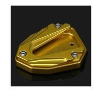 NANGAEBPPW Piastra Cavalletto Laterale Per Moto, Allarga Il Cuscinetto Di Estensione Del Cavalletto Per YAMAHA XMAX300 XMAX 300 125 250 400(Oro)