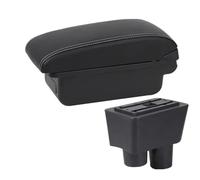NANGAEBPPW Poggiapolsi Per N&issan Per Almera Portabracciolo Auto Vanità Ricambi Interni(A3 Black white NO USB)
