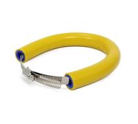 NANGAEBPPW Protezione Universale In Silicone Per Tubo Di Scarico Per Moto Per Motocross Anti-calore Per Marmitta Anti-calore(Giallo)